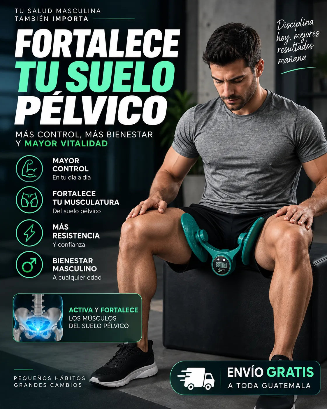 Ejercitador Pelvico Masculino - Fortalece tu zona íntima y mejora tu rendimiento