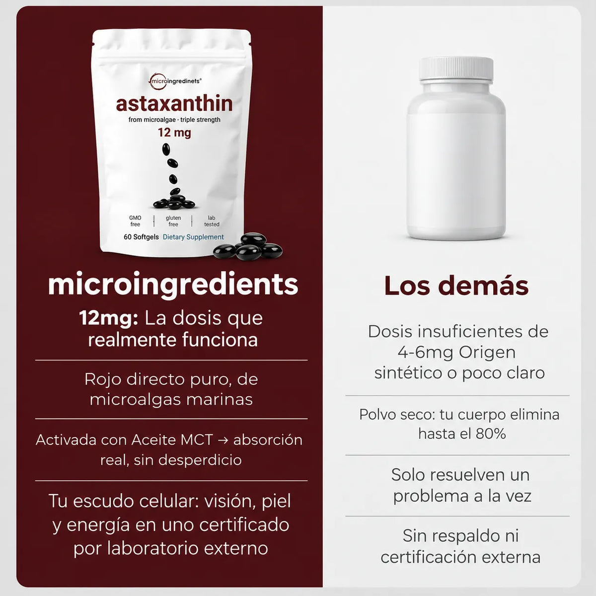 Astaxanthin 12mg