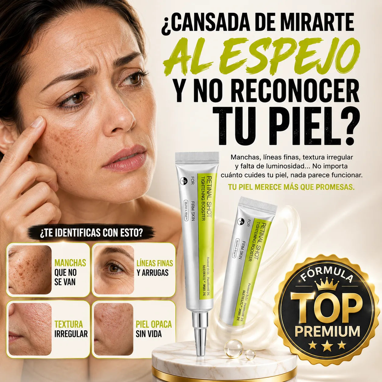 Retinal – Combate Manchas, Líneas y Piel Desgastada