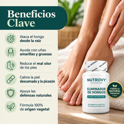 Nutrovy -Elimina el Hongo Desde Adentro