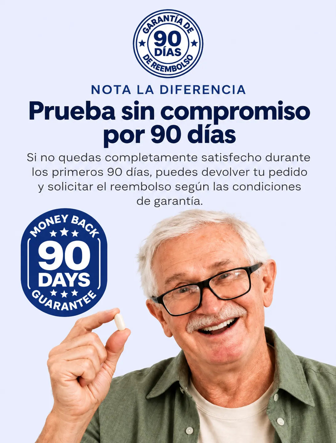 Ácido R-alfa lipoico de máxima potencia: apoyo para el control del azúcar en sangre.