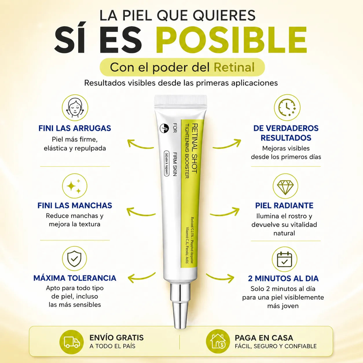 Retinal – Combate Manchas, Líneas y Piel Desgastada