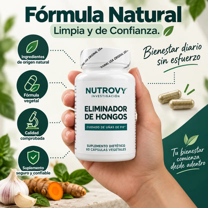 Nutrovy -Elimina el Hongo Desde Adentro