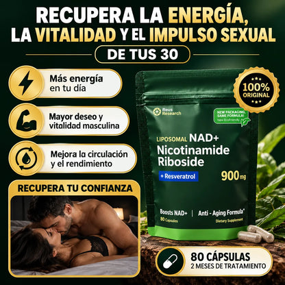 Recupera la Energía, la Vitalidad y el Impulso Sexual de tus 30