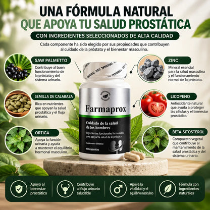 Farmaprox: Dale prioridad a tu salud prostática
