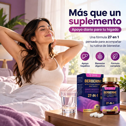 Berberina 27 en 1 – Apoya tu Metabolismo y Recupera tu Bienestar