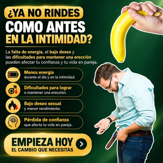 Recupera la Energía, la Vitalidad y el Impulso Sexual de tus 30